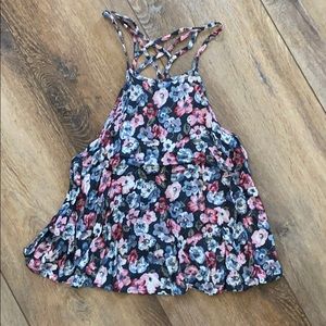 Abercrombie and Fitch floral halter top